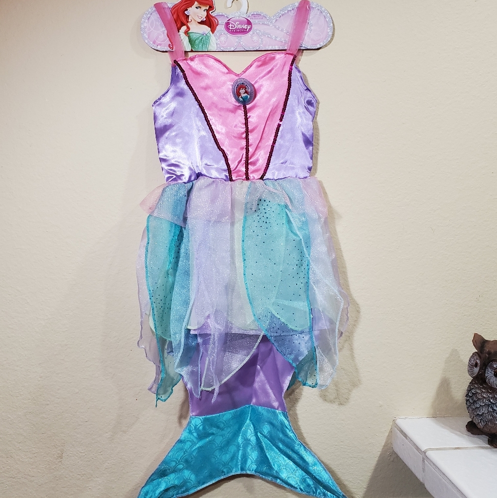 Disney Princess Ariel Mermaid Dress Costume